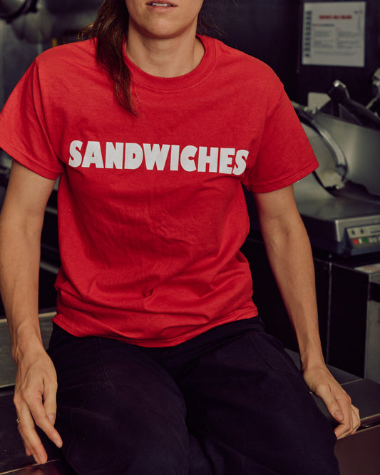 SANDWICHES Red T-Shirt